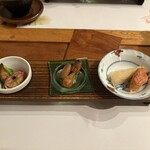 きのこ料理 創士庵 - ②キノコの刺身