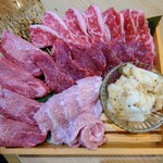 養老焼肉 銀角 - 銀角盛り(上)　3,900円