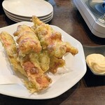 てっぺん - 竹輪の磯部揚げ♡