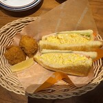 コメダ珈琲店 - ミニコメバスケット(トースト)