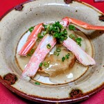 閑祥庵 禅紫 - 海老芋と蟹のあんかけ