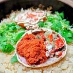 閑祥庵 禅紫 - セイコガニの土鍋炊きご飯
