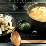 山元麺蔵 - 土ごぼう天うどん