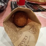 ソロ ピッツァ ナポレターナ ダ ジェンナーロ 矢場店 - セットのアランチーニ(ライスコロッケ)