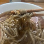 そば処 十割や - 鴨出汁とそばの色と香りが絶妙