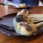 あぶり餅 本家 根元 かざりや - 