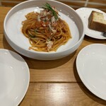 Ciao!oyamadai - 越前ガニのトマトソーススパゲッティ