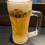 酒処みゆき - キリン一番搾り 中ジョッキ