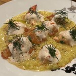 渡辺料理店 - オマール海老ビスクリゾット　5,500円（これでひと皿分）