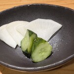 鳥megu - 1品目：お新香