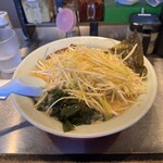 ラーメンショップ◯化 - ネギラーメン並