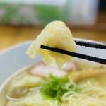 ワンタン麺 志 - 海老ワンタン