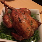 クッチーナ笑多 - 特別注文「阿波尾鶏のロースト」２０１４年１１月