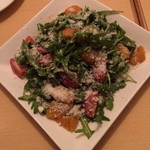 クッチーナ笑多 - ルッコラとオレンジのバルサミコサラダ（１，２００円）２０１４年１１月