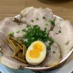 だるま大使 - 「だるまこってりチャーシュー」¥1200+「替え玉」¥150