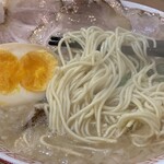 だるま大使 - 「だるまこってりチャーシュー」¥1200+「替え玉」¥150