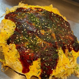 広島スタイル お好み焼 くじら_0