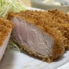 Tonkatsu Enraku - 見た目は前と変わらない。肉が悪いのか、店主の腕が落ちたのか