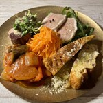 Pizzeria SALUTE - 「前菜盛り合わせ2人分」（1,500円）