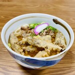 松屋うどん - 料理写真:肉ごぼう天うどん　９５０円