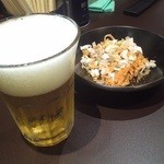 おおぜき中華そば店 - ビール