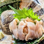 光る海 - 活ホッキ刺し