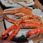 北海道 知夢仁 銀座店 - 本ズワイガニ, タラバガニ