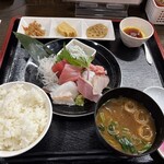 和食処 じなん坊 - お刺身定食
