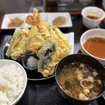 和食処 じなん坊 - 天ぷら定食