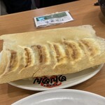 来らっせ 本店 - 羽根付餃子 ￥420（めんめん）