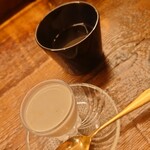 赤坂 Na Camo guro - ひとくちデザートのコーヒーパンナコッタ