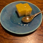 旬菜懐石吟 - 菊羊羹レモンジュレソース♪