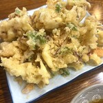 田舎鮨本陣 - かき揚げ