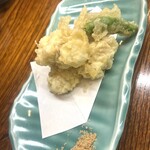 田舎鮨本陣 - 白子天ぷら