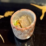 割烹 新多久 - しめじなめこひたし