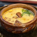 割烹 新多久 - ツキノワグマ／春菊／しいたけ