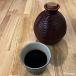 手打ちそば 主水 - つゆ徳利とそば猪口