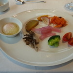 箱根ハイランドホテル　ラ・フォーレ - パレットの朝食。少しづつ内容が違います。