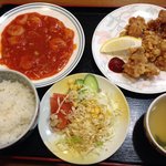 Chuuka Ryourikan Kan - エビチリランチ