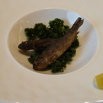 箱根ハイランドホテル　ラ・フォーレ - いつものニジマスの前菜