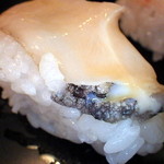 かねとも寿し - 分厚いあわび