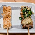 やきとり大吉 - むねスパイス、南蛮辛みそトン