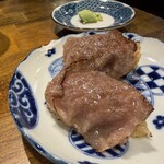 和牛たんじ 大阪天満店 - 肉寿司、しっかり焼き。レアもあります。