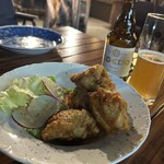 ベジバル ひかり荘 - 鶏の唐揚げ