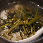 卯屋 - 安曇野のりわさび茶漬け