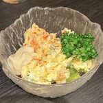 あみ焼き　天びん屋 - 自家製ポテトサラダ