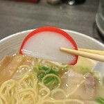 あみ焼き　天びん屋 - 天びん屋の極旨ラーメン、蒲鉾リフト！