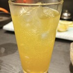 あみ焼き　天びん屋 - とろりんマンゴー(ソーダ割)