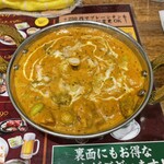 ナンハウス おだん - ベジタブルカレー（辛口）