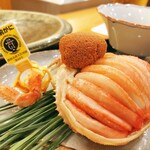 天ぷら 車 - 香箱蟹　美しすぎる処理のされ方…